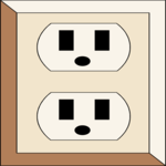 Electrical Outlet 12 Clip Art