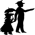 Silhouettes, Brother & Sister