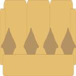 Sofa & Pillows Clip Art