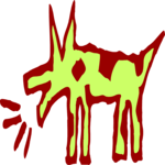 Dog - Offbeat 1 Clip Art