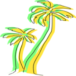 Palm Trees 19 Clip Art