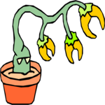 Mutant Plant 34 Clip Art