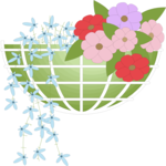 Planter with Flowers