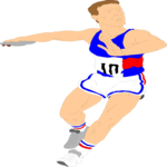 Discus 1 Clip Art