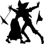 Silhouettes, Couple - Reunited