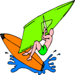 Windsurfing 31 Clip Art