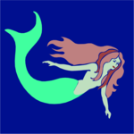 Mermaid 19 Clip Art