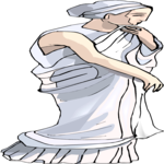 Roman Woman 4 Clip Art