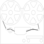 Reel-to-Reel 1 Clip Art