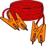 Jumper Cables 4 Clip Art