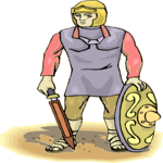 Soldier with Shield 4