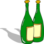 Wine Bottles Clip Art
