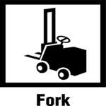 Forklift 08 Clip Art