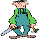 Carpenter 02 (2) Clip Art