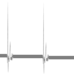 Heart Beat Line - Grey