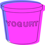 Yogurt 3 Clip Art