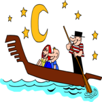 Gondola Ride 1 Clip Art