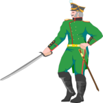 Officer with Sword