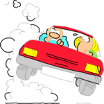 Crazy Driver Clip Art