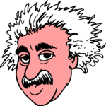 Einstein 1 Clip Art
