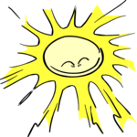 Sun 049 Clip Art