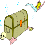 Mermaid & Treasure Chest