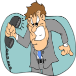 Yelling into Phone 4