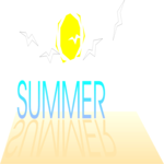 Summer Title 3 Clip Art