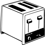 Toaster 05 Clip Art