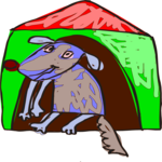 Dog House Clip Art