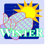 Winter Title 6 Clip Art