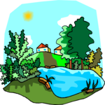 Cottages Clip Art