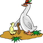 Goose & Gosling Clip Art