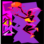 Basketball Player 60 Clip Art