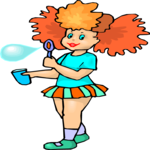 Girl with Bubble