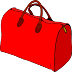 Duffle Bag 01 Clip Art