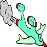 Plane - Futuristic 3 Clip Art