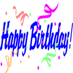 Happy Birthday 02 Clip Art