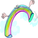 Rainbow 12 Clip Art