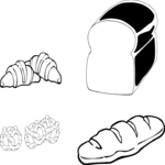 Breads - Assorted 3 Clip Art