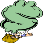 Man in Hot Air Balloon