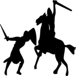 Combat - Silhouette 1