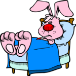 Rabbit - Sick Clip Art