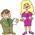 Man & Woman 4 Clip Art