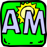 AM 1 Clip Art