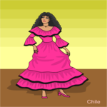 Chilean Woman Clip Art