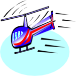Helicopter 05 Clip Art