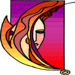 Female - Abstract 1 Clip Art