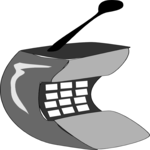 Telephone - Cordless 6 Clip Art