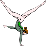 Gymnastics 14 Clip Art